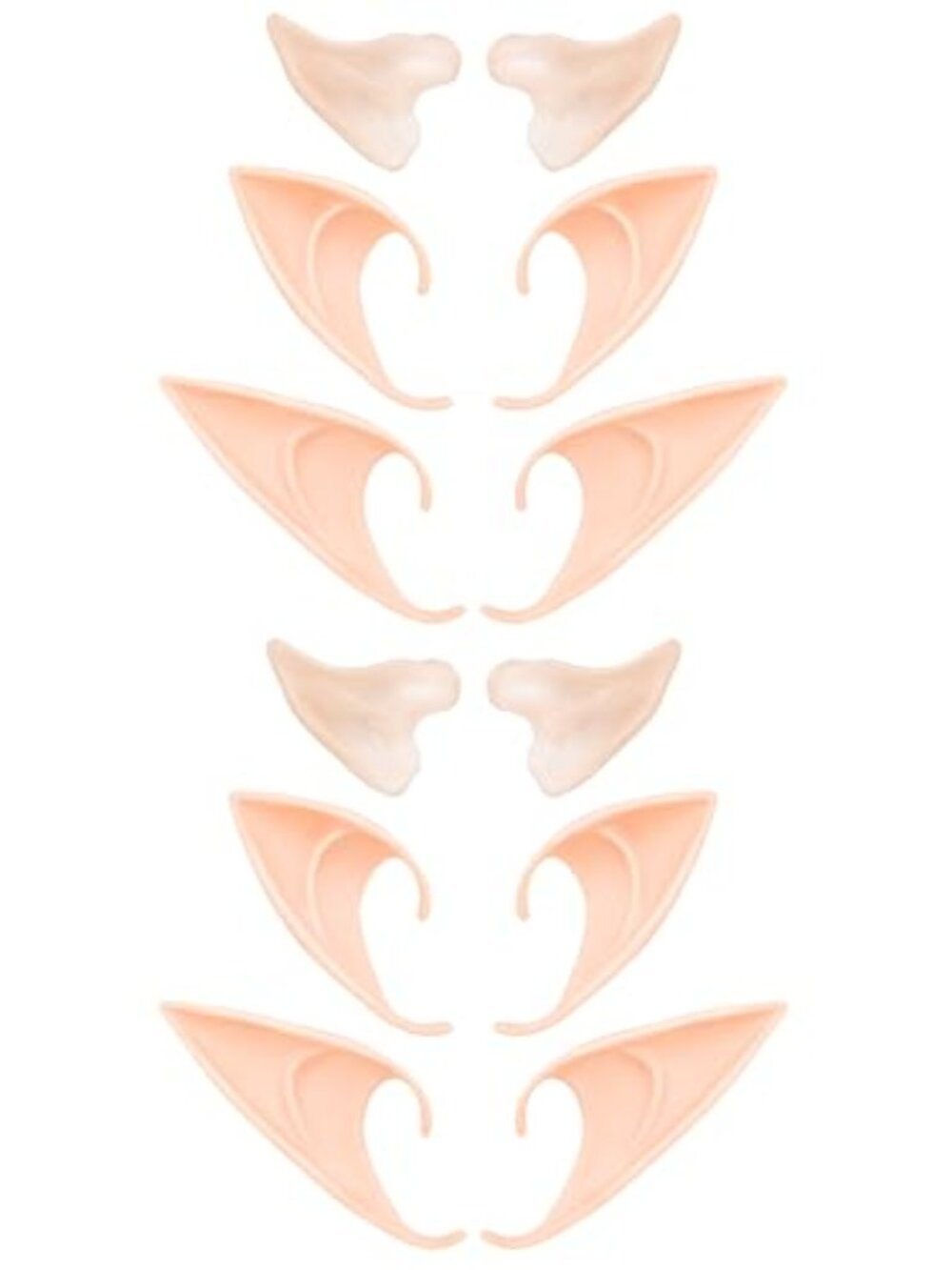 New - 6 Pairs‎ Elf Ears